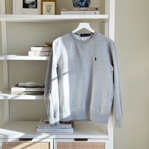 Women's Polo Ralph Lauren Gray Crewneck Sweatshirt Small